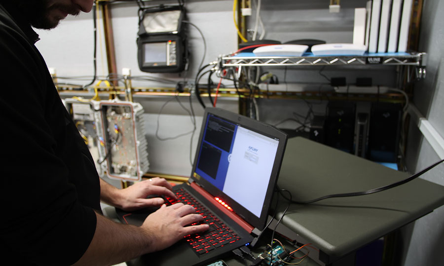 RocNet Supply Network Hardware and Software Testing in Testing Labs